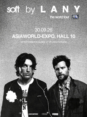 LANY soft world tour (特選滙豐Mastercard*尊屬門票)